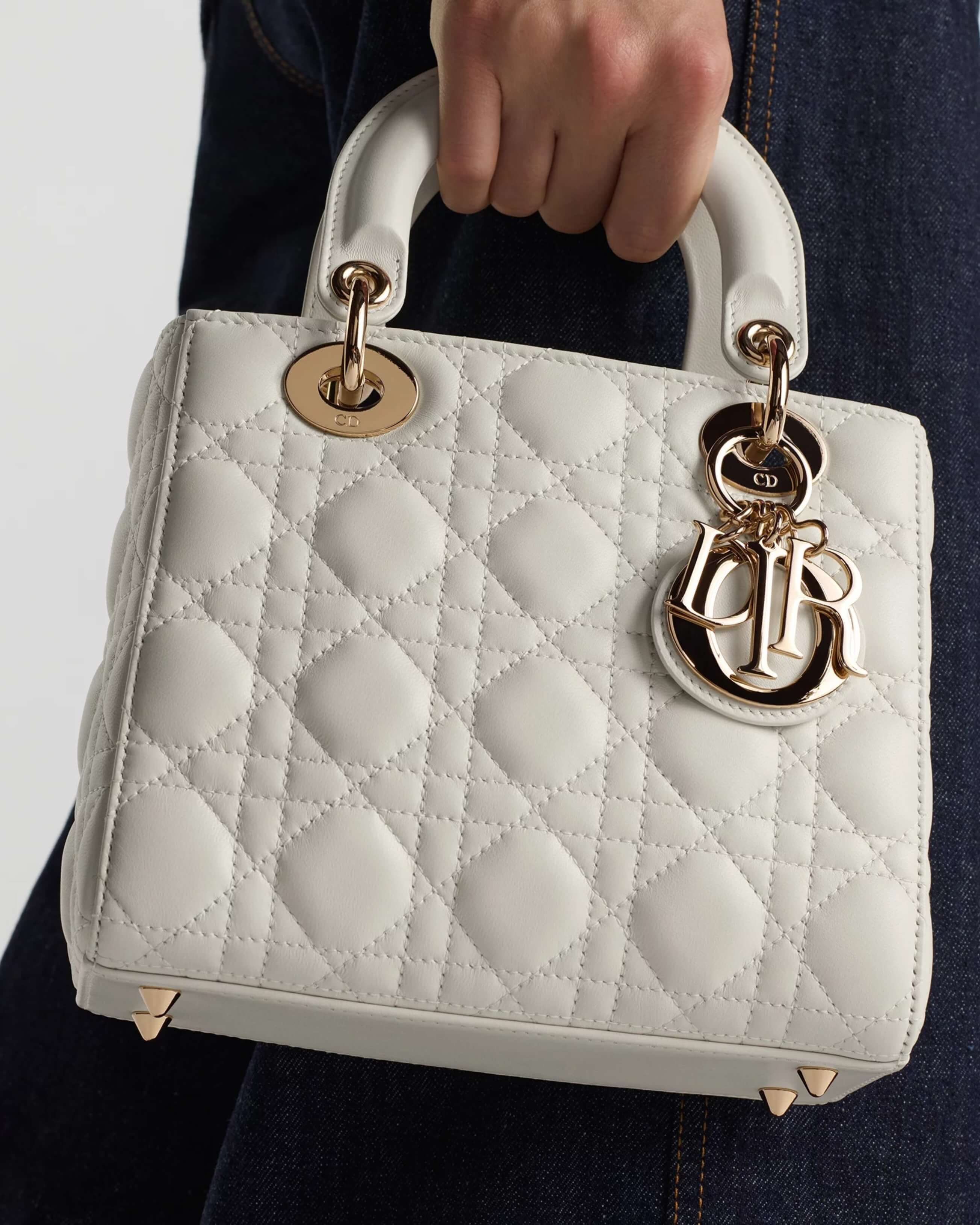 Dior "Lady Dior Small" Handbag