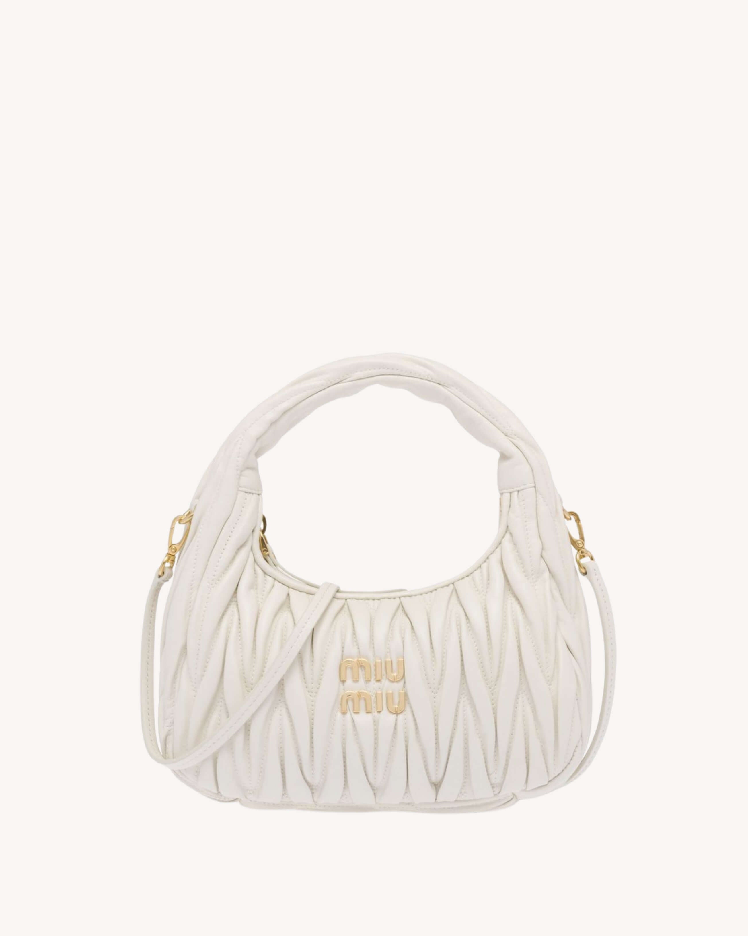 Miu Miu "Wander Matelassé" Shoulder Bag